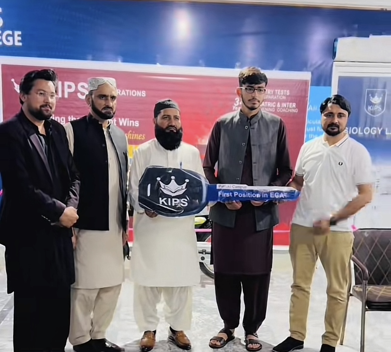 Prize Distribution Ceremony for our Topper